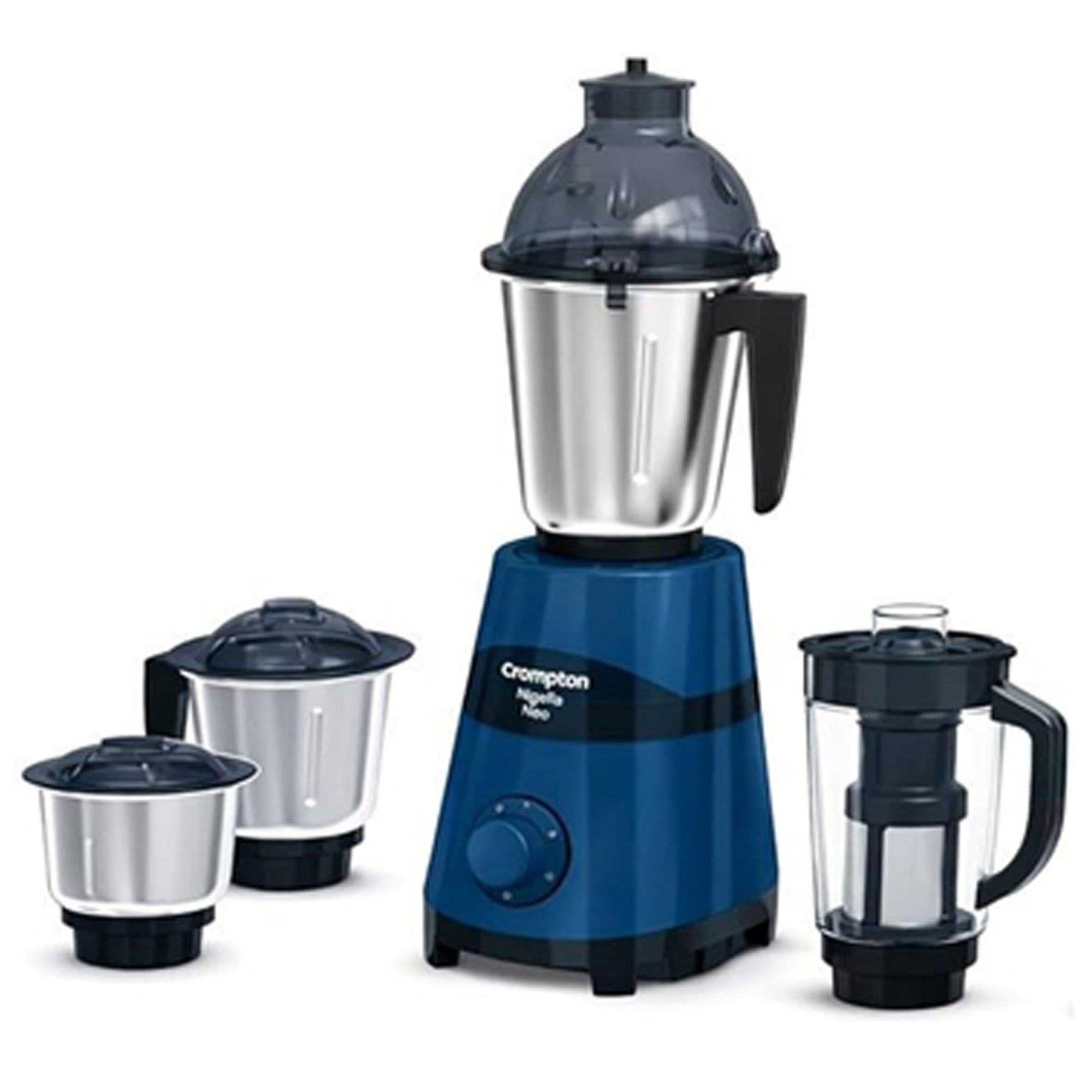 Crompton 750 Watt 4 Jar Mixer Grinder (ACGM-NIGELLA NEO4J) model ACGM-NIGELLA NEO4J front view - GharOne Nepal